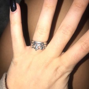 James Avery crown ring